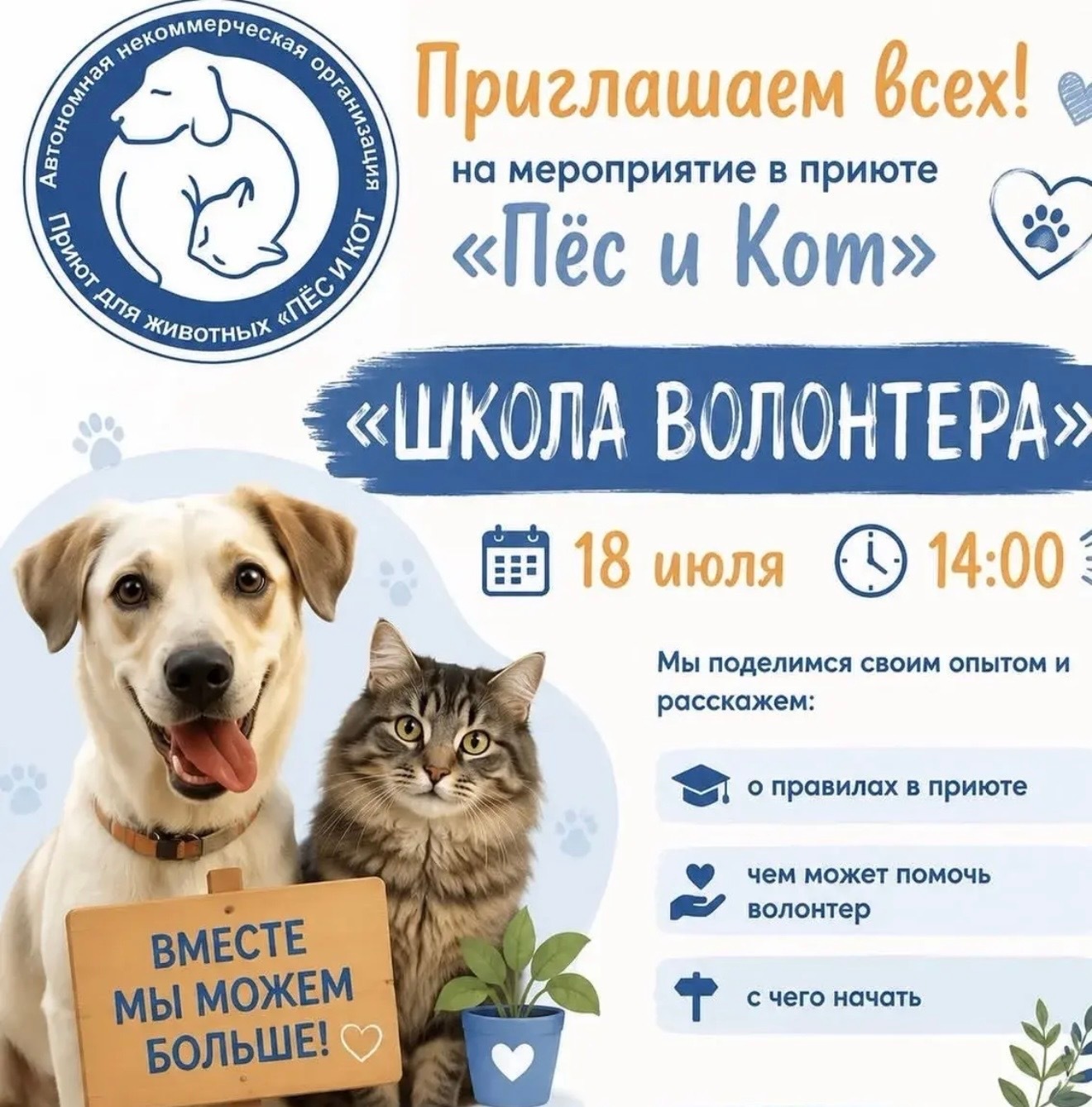 Объявление.